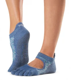 Toesox Bellarina Full-Toe Yoga Grip Socks