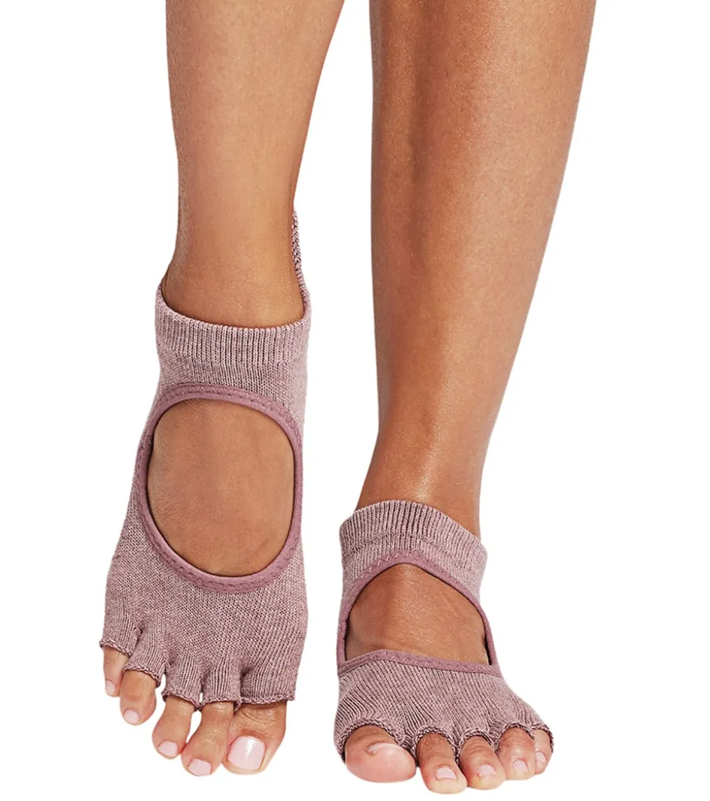 Toesox Bellarina Grip Half Toe Socks