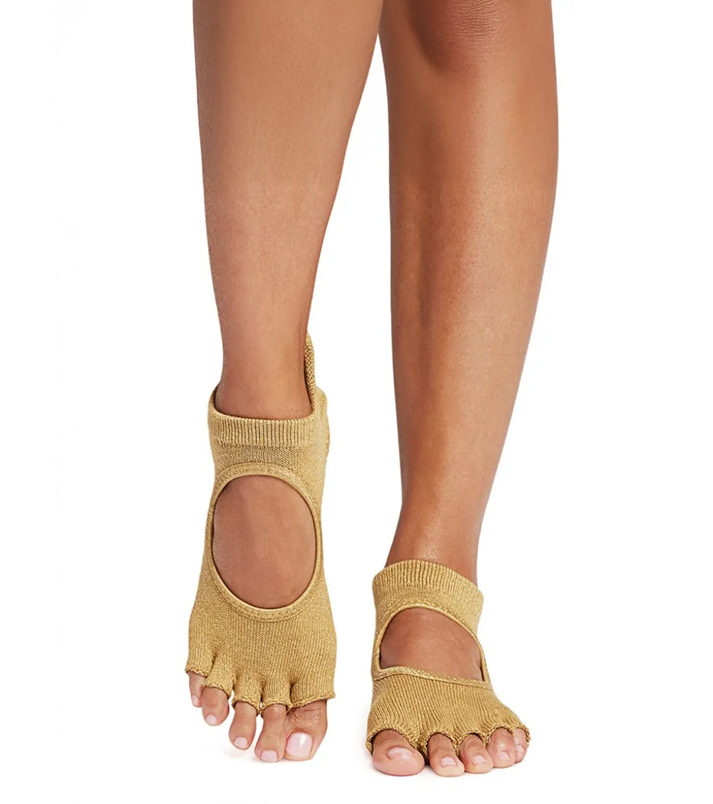 Toesox Bellarina Grip Half Toe Socks