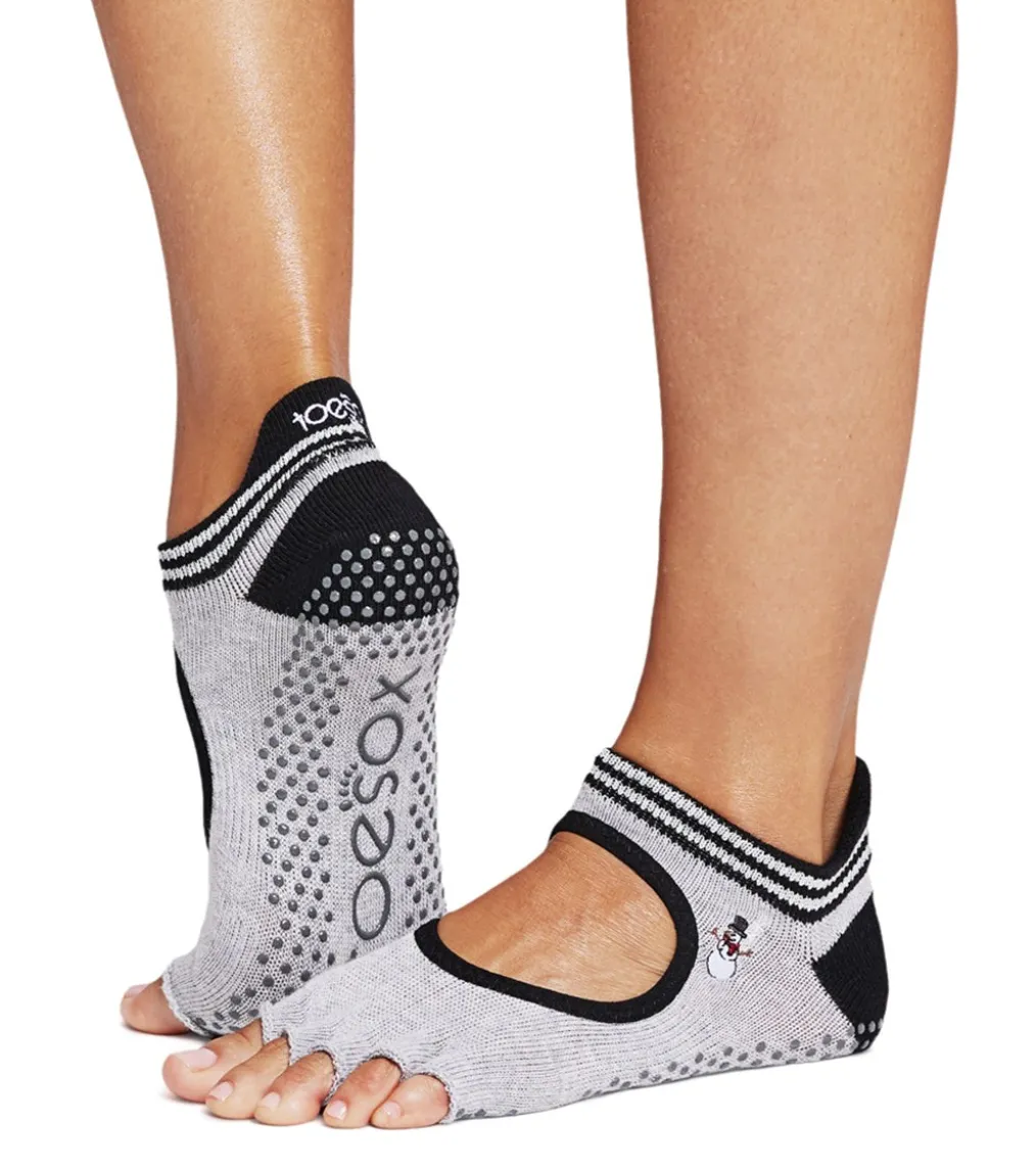Toesox Bellarina Grip Half Toe Socks