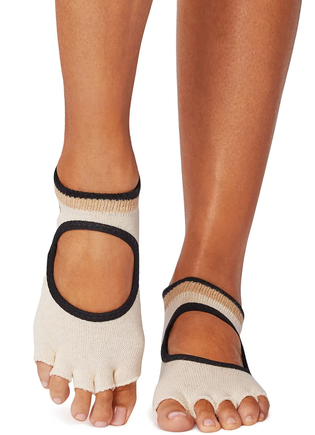 Toesox Bellarina Grip Half Toe Socks