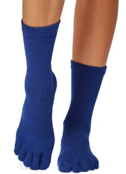 Toesox Crew Full Toe Grip Socks