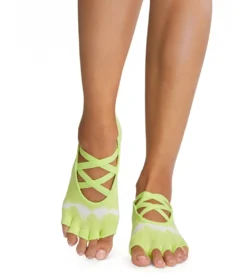 Toesox Elle Half-Toe Yoga Grip Socks