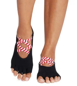 Toesox Elle Half-Toe Yoga Grip Socks
