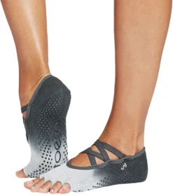 Toesox Elle Half-Toe Yoga Grip Socks