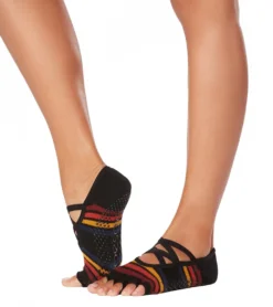 Toesox Elle Half-Toe Yoga Grip Socks