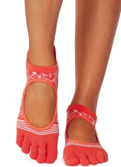 Toesox Elle Tec Full-Toe Grip Socks