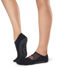 Toesox Luna Full-Toe Yoga Grip Socks