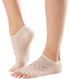 Toesox Luna Half-Toe Yoga Grip Socks