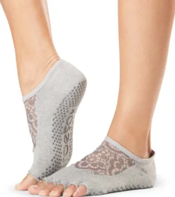 Toesox Luna Half-Toe Yoga Grip Socks