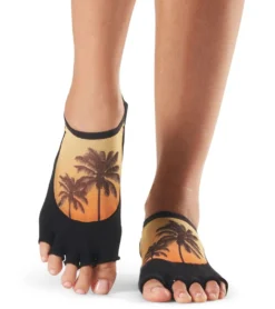Toesox Luna Half-Toe Yoga Grip Socks