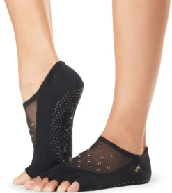 Toesox Luna Half-Toe Yoga Grip Socks