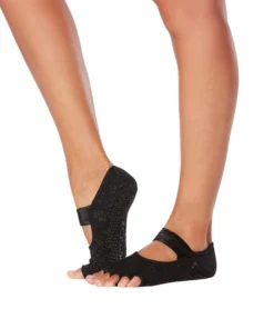 Toesox Mia Grip Half Toe Socks