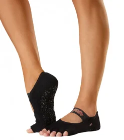 Toesox Mia Grip Half Toe Socks