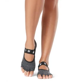 Toesox Mia Grip Half Toe Socks