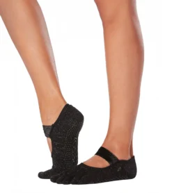 Toesox Organic Mia Grip Full Toe Socks