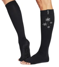 Toesox Scrunch Half Toe Grip Socks