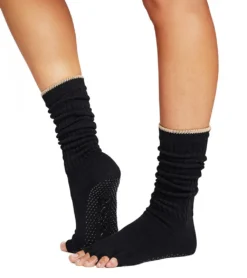 Toesox Slouch Half-Toe Grip Socks