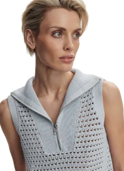 Varley Bains Half-Zip Knit Tank