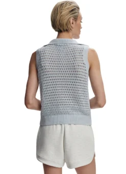 Varley Bains Half-Zip Knit Tank