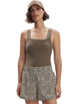 Varley Barney Piped Tank Top