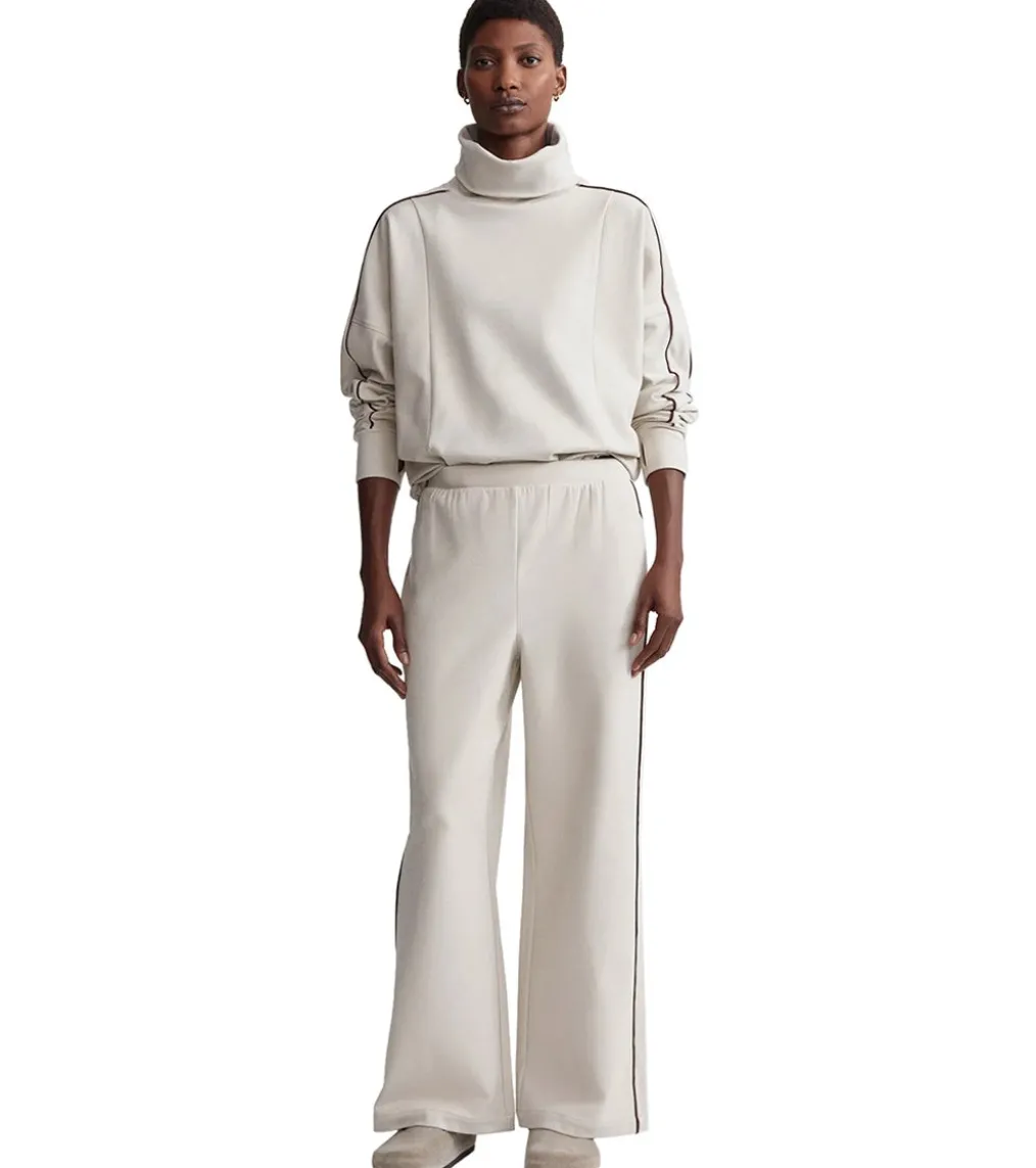 Varley Brushed Rib Wide Leg Pant 30