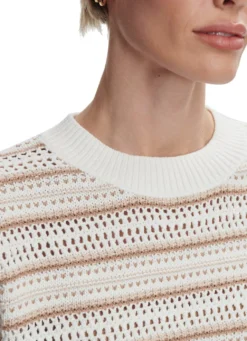 Varley Ciara Stripe Knit Top