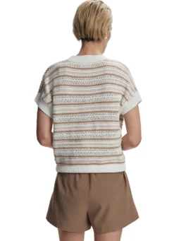 Varley Ciara Stripe Knit Top