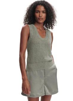Varley Ferns Open Knit Tank