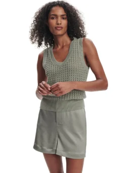 Varley Ferns Open Knit Tank