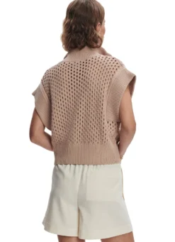 Varley Gaines Half Zip Knit Top