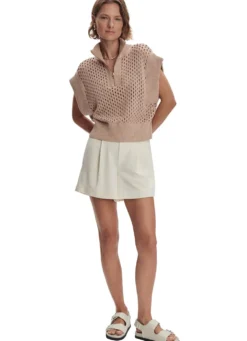 Varley Gaines Half Zip Knit Top