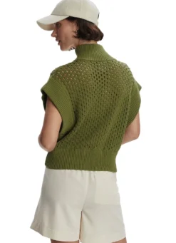 Varley Gaines Half Zip Knit Top