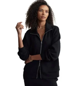 Varley Garcia Zip Through Sweat