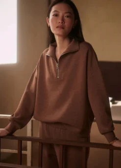 Varley Hawley Half Zip Sweatshirt