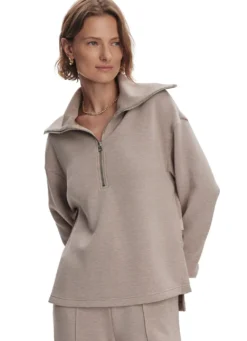 Varley Larson Half Zip Sweatshirt