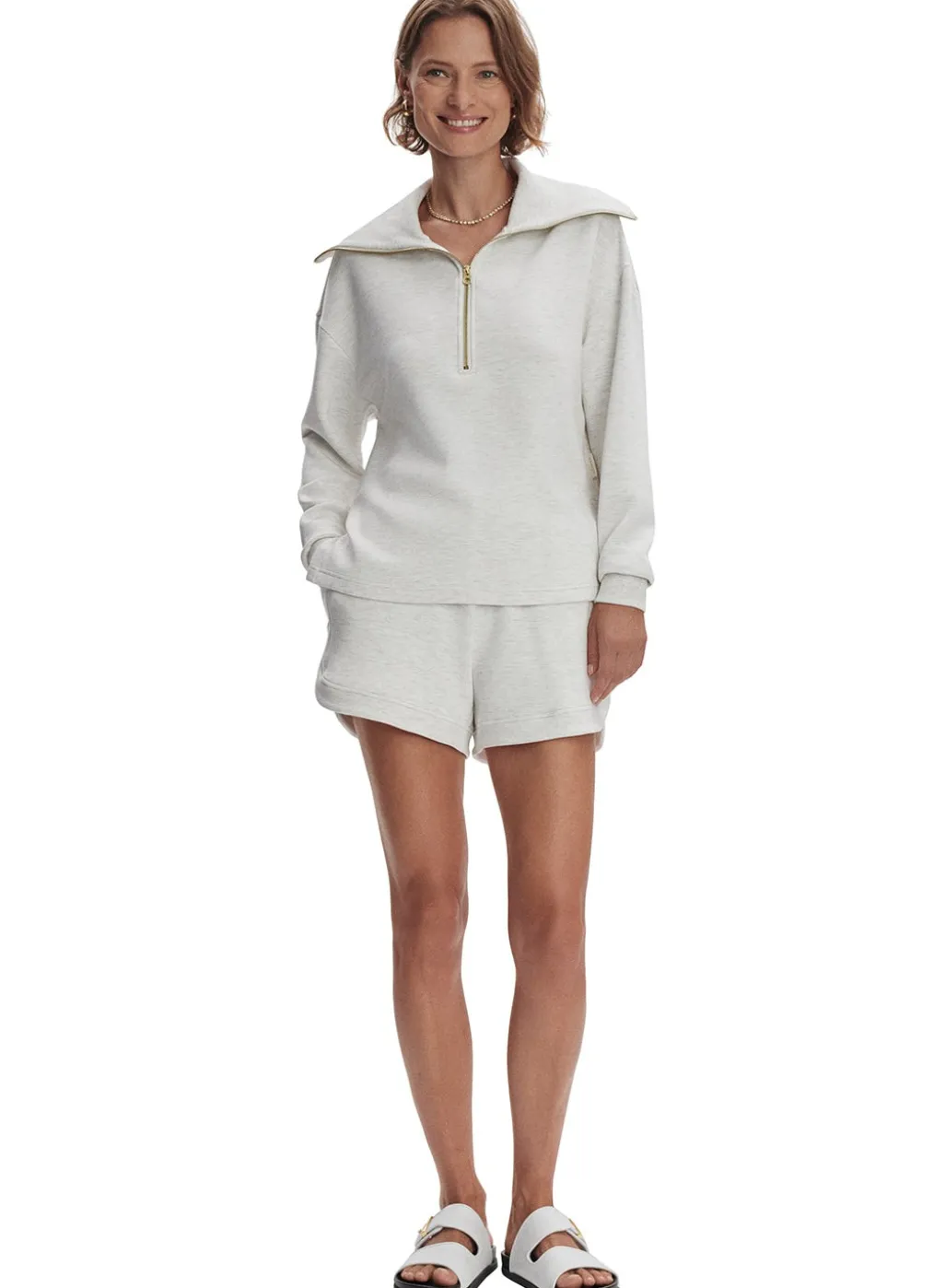 Varley Larson Half Zip Sweatshirt