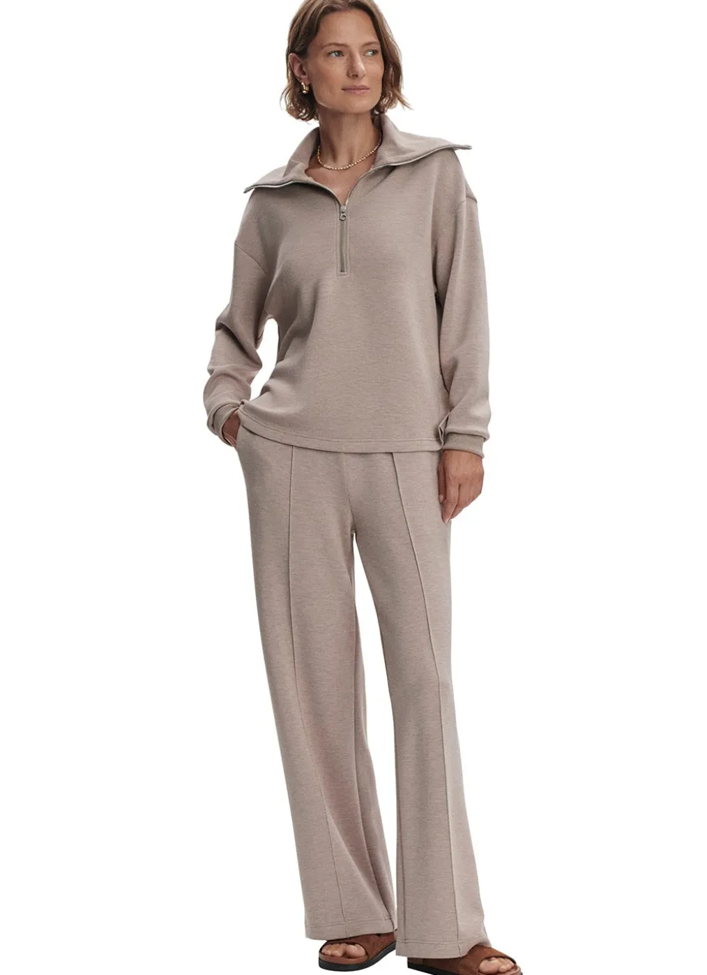 Varley Larson Half Zip Sweatshirt