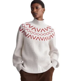 Varley Marcie Fairisle Yoke Knit