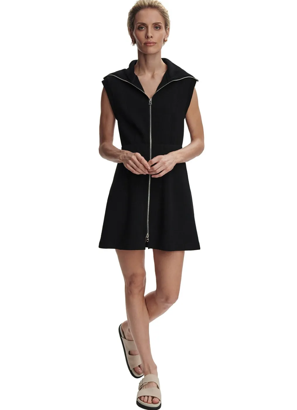 Varley Rebecca Zip-Through Dress