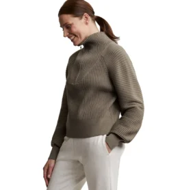 Varley Reid Half Zip Knit Sweater