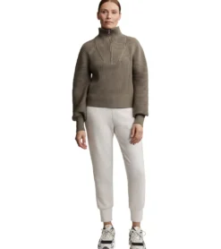 Varley Reid Half Zip Knit Sweater