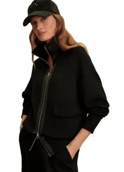 Varley Roxbury Zip Through Sweater