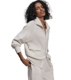 Varley Roxbury Zip Through Sweater