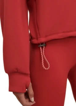 Varley Sian Cropped Half Zip Midlayer Pullover