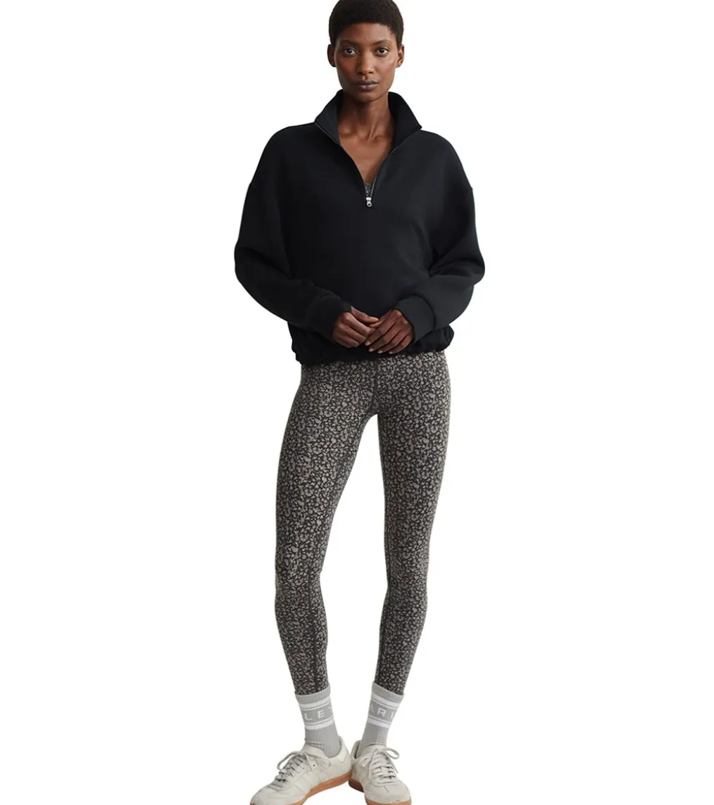 Varley Sian Cropped Half Zip Midlayer Pullover