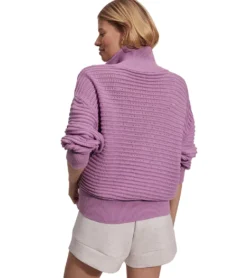 Varley Tara Pointelle Half Zip
