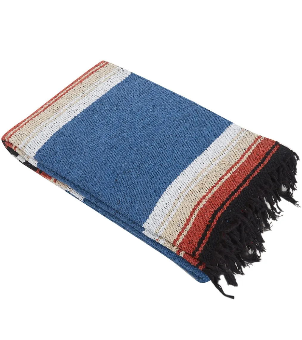 West Path Baja Diamond Mexican Yoga Blanket