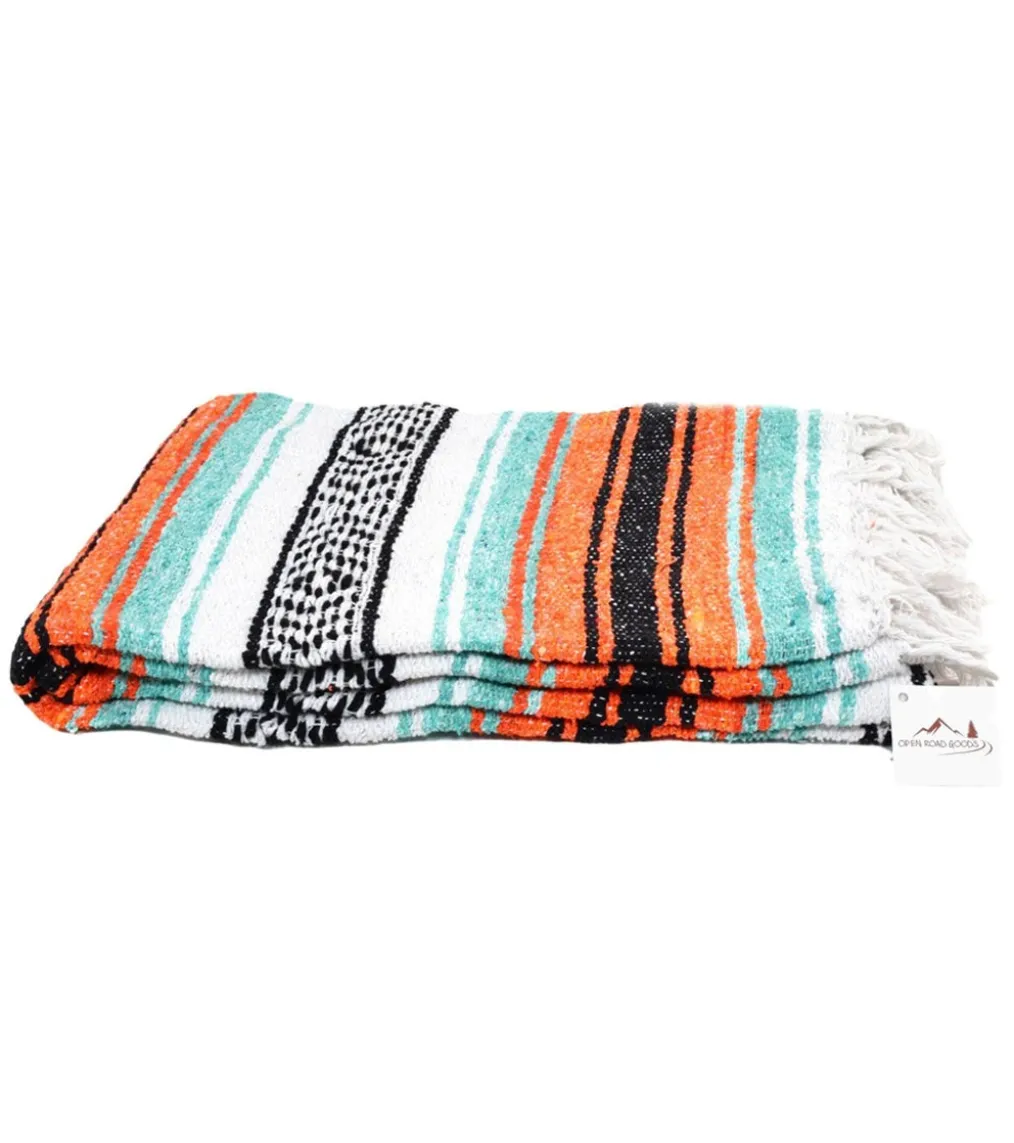 West Path Economy Falsa Mexican Yoga Blanket