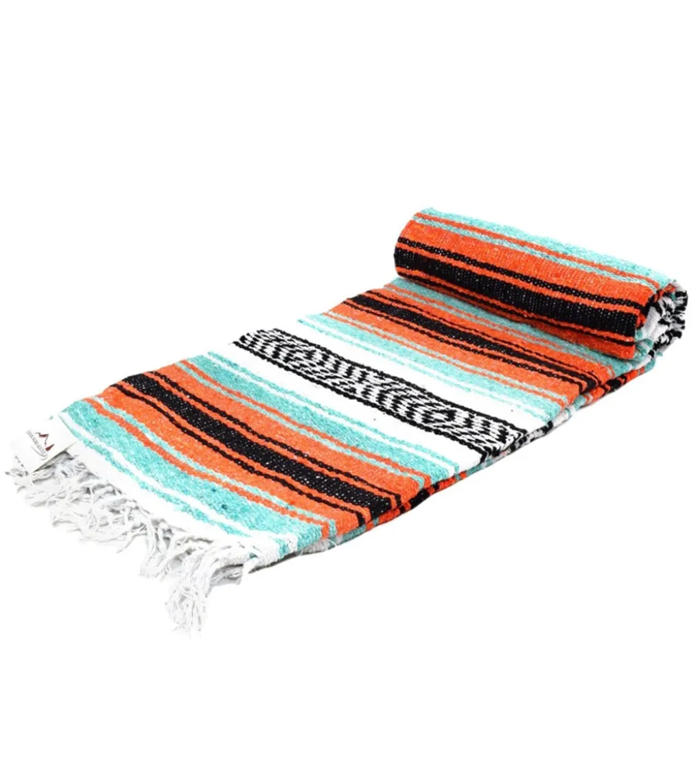 West Path Economy Falsa Mexican Yoga Blanket